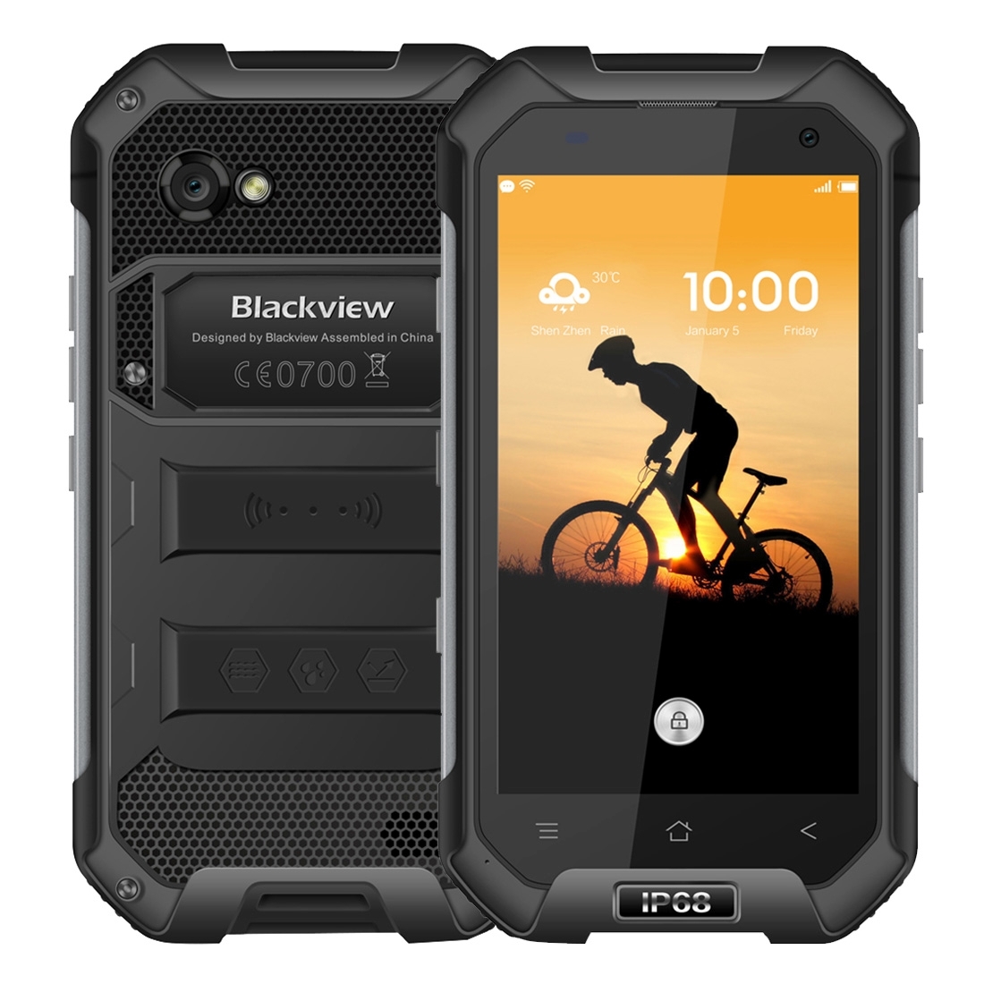 Blackview BV6000, 3GB+32GB, IP68 Waterproof Dustproof Shockproof, Double Colored, Injection Molding Technics, 4500mAh Battery, 4.7 inch Corning Gorilla Glass 3 Screen Android 7.0 MT6755 Octa-core 2.0GHz, Network: 4G